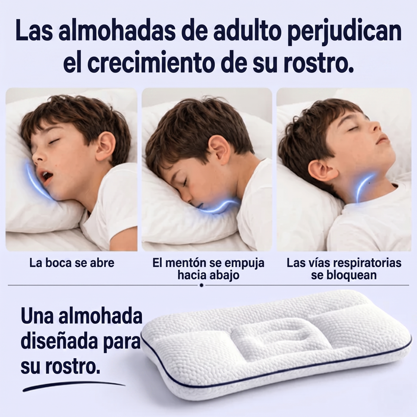 Flexoriom Kids – Almohada Correctora para Niños