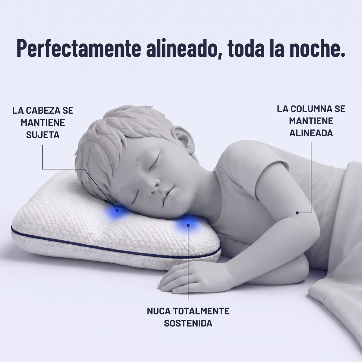 Flexoriom Kids – Almohada Correctora para Niños