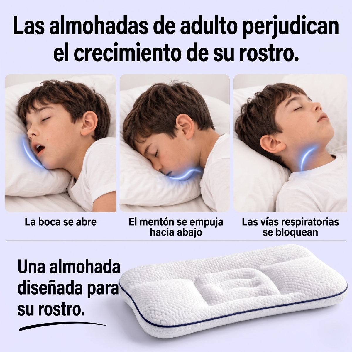 Flexoriom Kids – Almohada Correctora para Niños